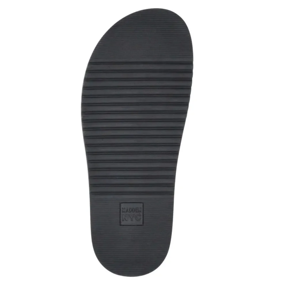 Madden NYC M-arcco Slide Sandals Black Men's Sise 10 NWT Original Box.